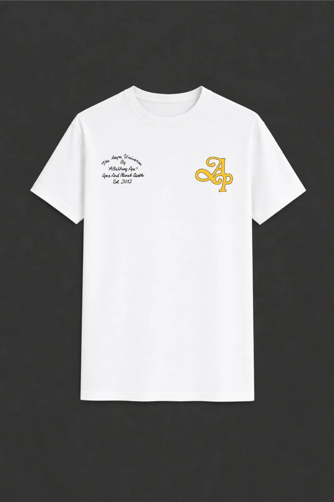 Aape logo back print t-shirt