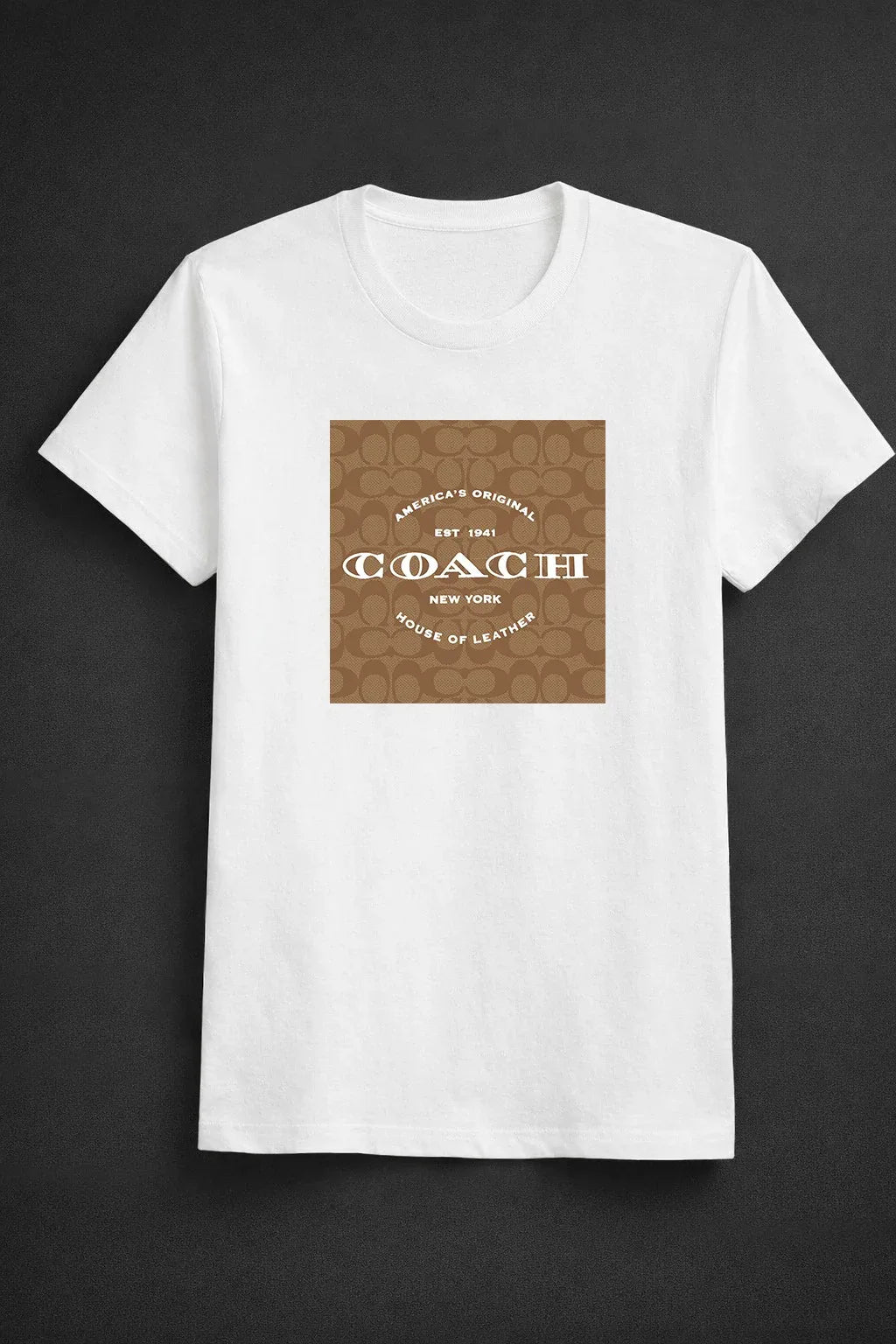 The "Core" Scarlet White Signature T Shirt