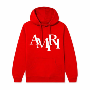 Staggered Logo hoodie
