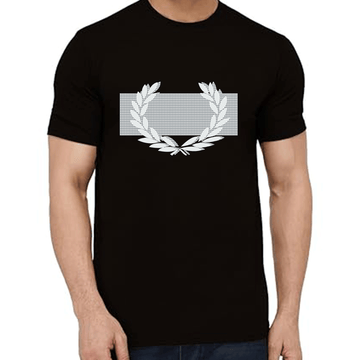Symbolic logo Printed Tshirt black