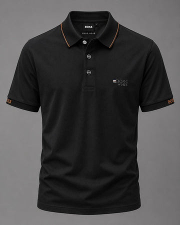 Midnight Amber Performance Polo