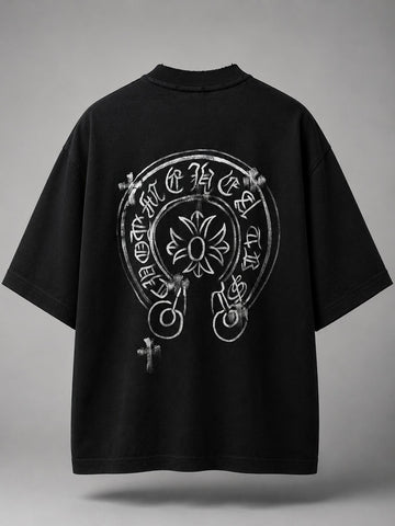Onyx Gothic Line-Art Tee