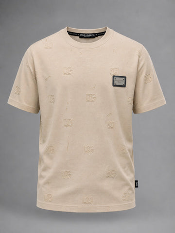 Grunge Monogram Desert Tee