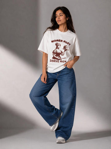 Women's must serve men's  tshirt