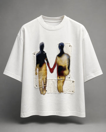 Optic White Monolith Floral Tee