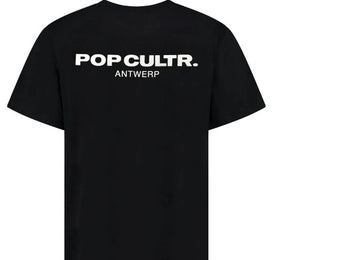 “Culture Art” Unisex Oversized Black Tee