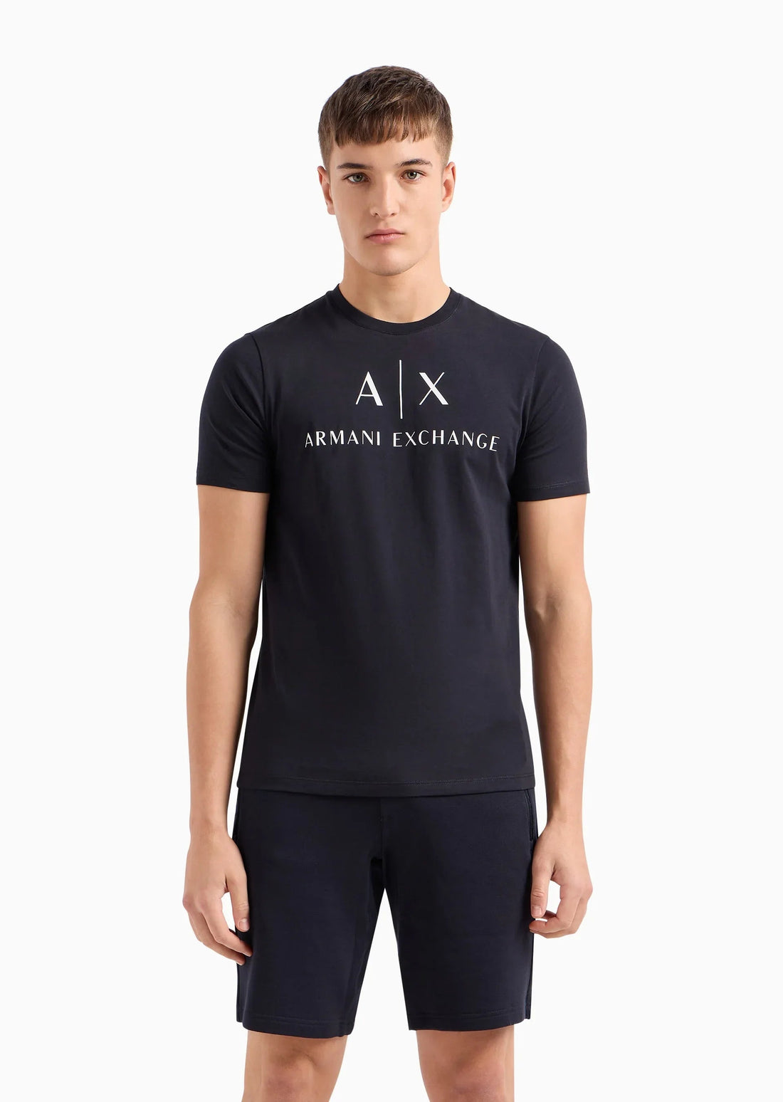 Men Blue Basics Regular Fit T-Shirts