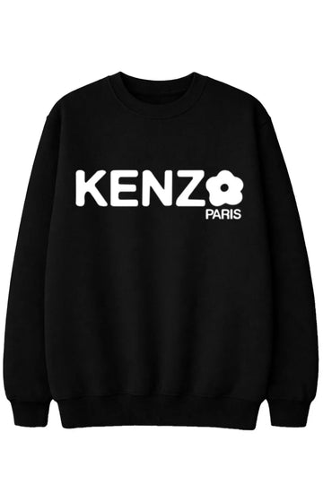 Stylish logo-print crew-neck sweatshirt
