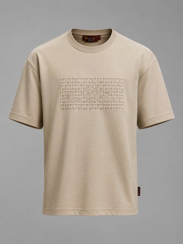 Desert Sand Textured Shield Tee