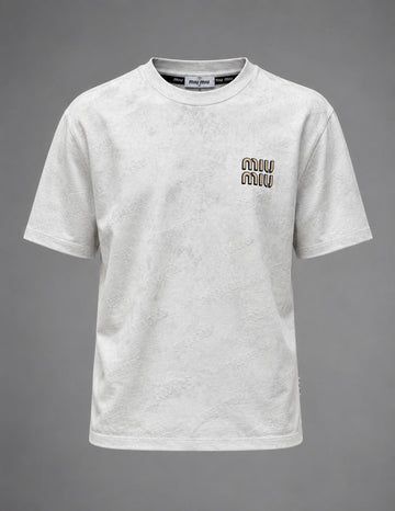 Alabaster Core Embossed Crew