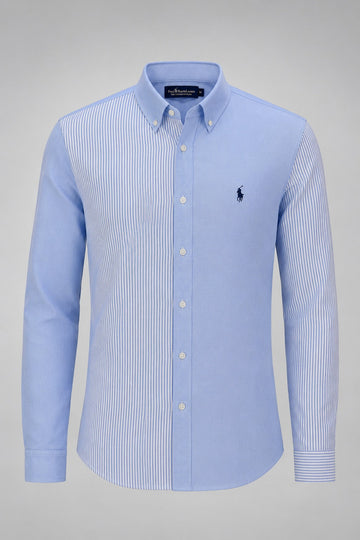 Custom Fit Fun Mixed Oxford Shirt