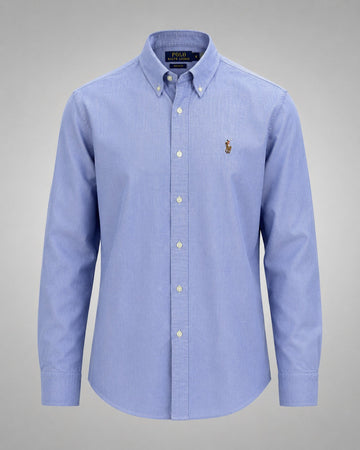 Sky Blue Fine Cotton Oxford Shirt