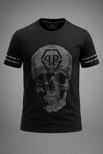 Hematite Core Shadow Skull Crew T-shirt