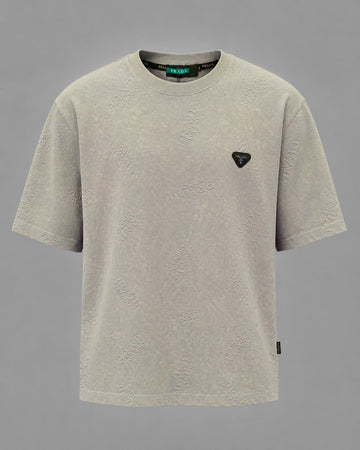 Sand Allover Insignia Tee