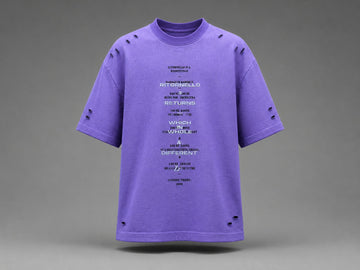 Vibrant Ultraviolet Structural Lyric Tee