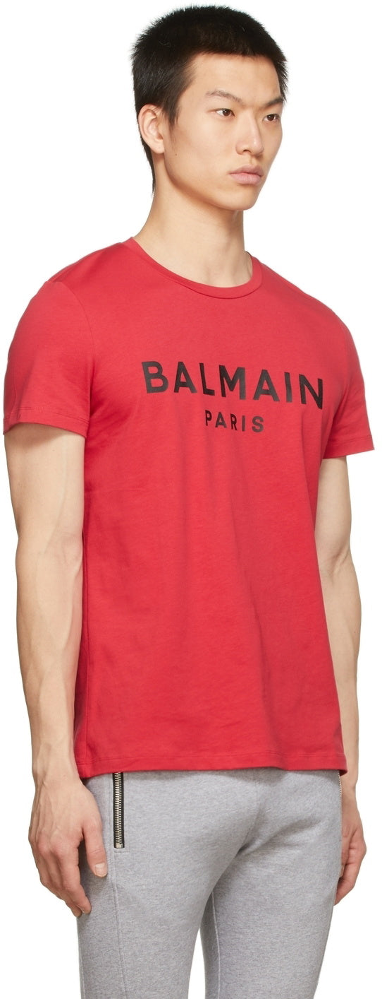 Red Printed Logo T-Shirt