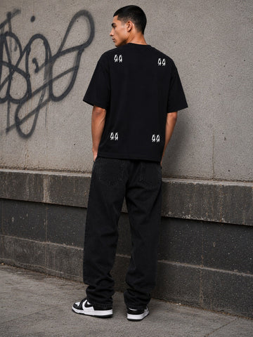 Shadow 44 Graphic Oversized Tee