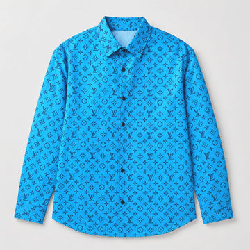 Azure Monogram Atelier Shirt