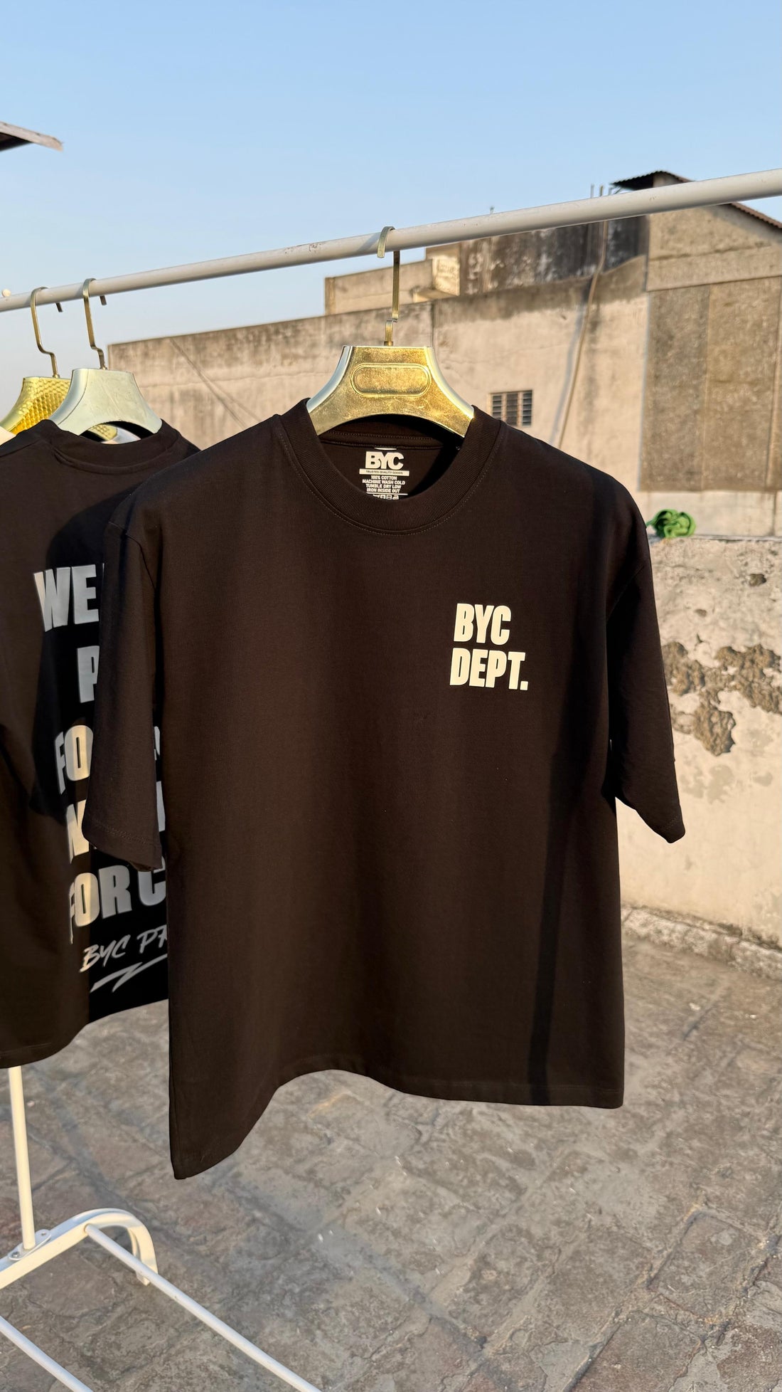 BYC "Too Fast For This Stupid World" Oversized T-shirt