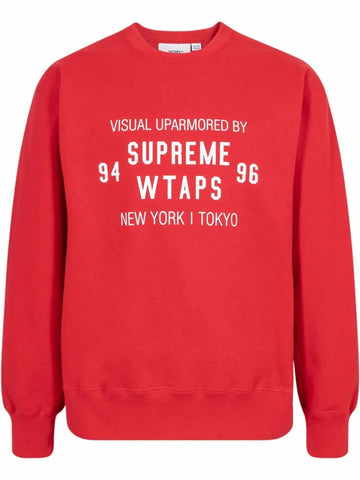 Supreme xWTAPS crew neck sweatshirt