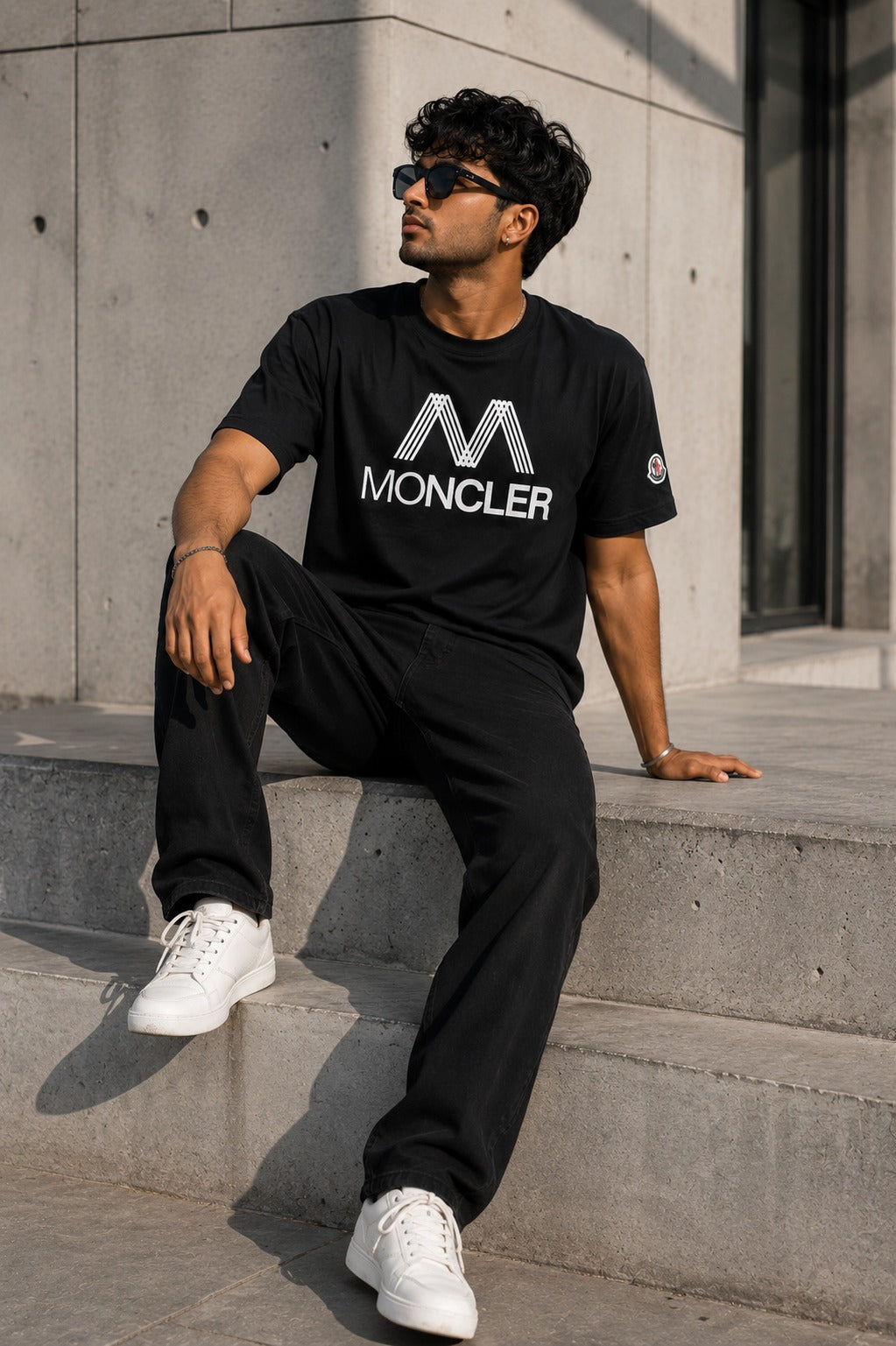 The Linear Horizon Statement Tee