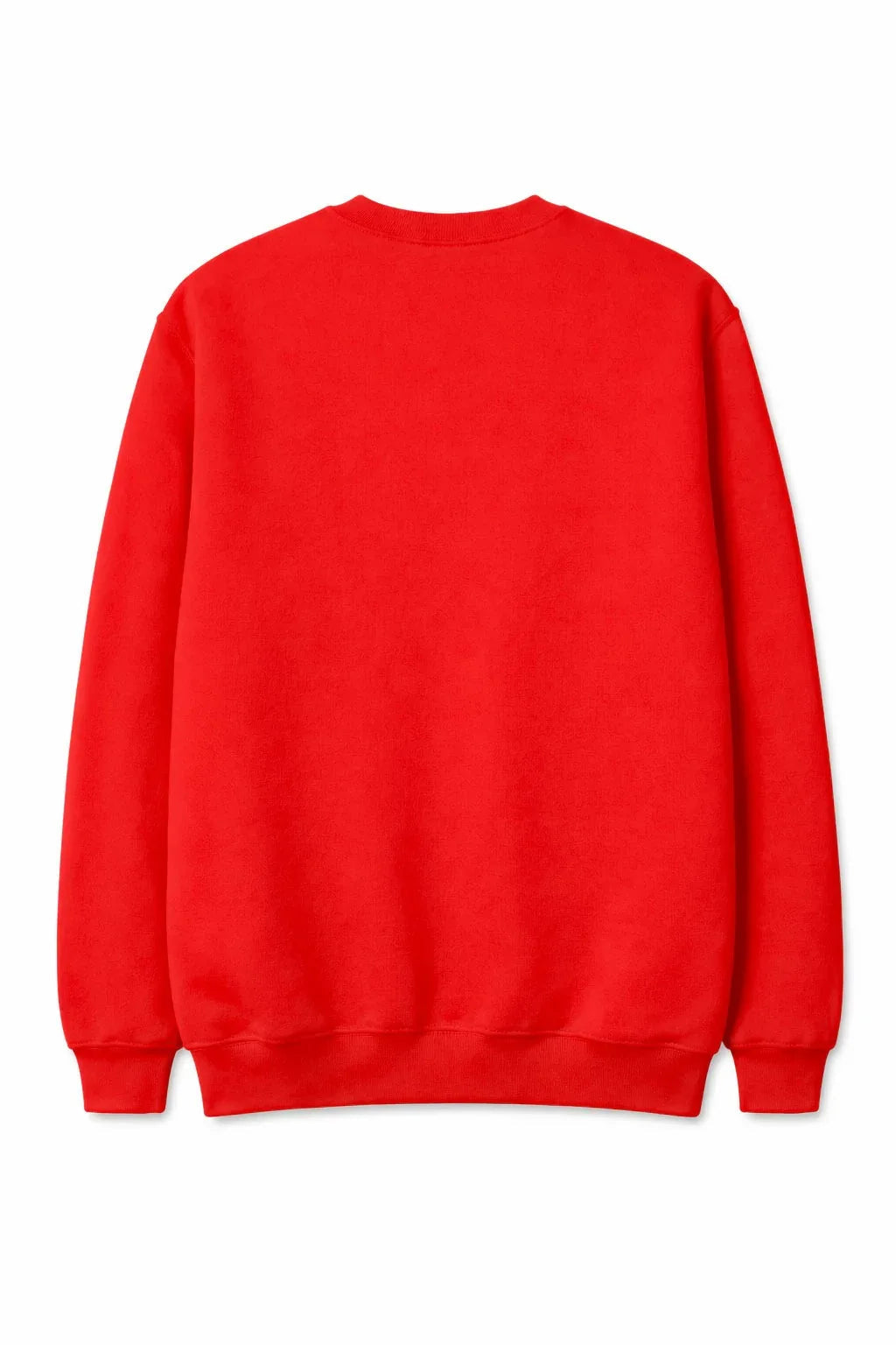 Luxurious logo lettering Red Sweatshirt