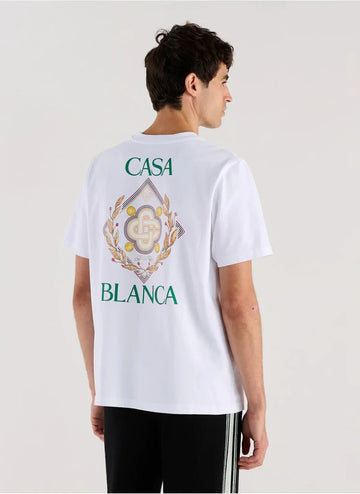 CASA PARIS Classic Cotton T-Shirt - White