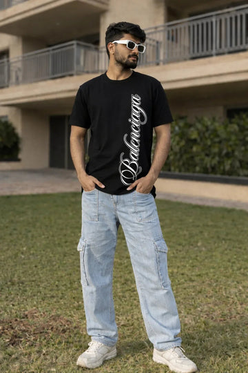 Straight logo detail regular fit t-shirt