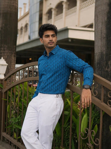 Monolithic Maze Button-Down Shirt