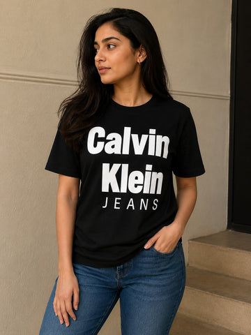Linear Bold Tee