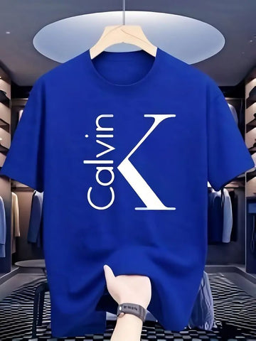 Electric Blue Narrative T-Shirt