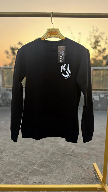 KLJ HD Logo Printed sweatshirt