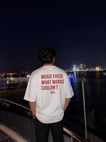 "Melody & Silence" Heavyweight Tee