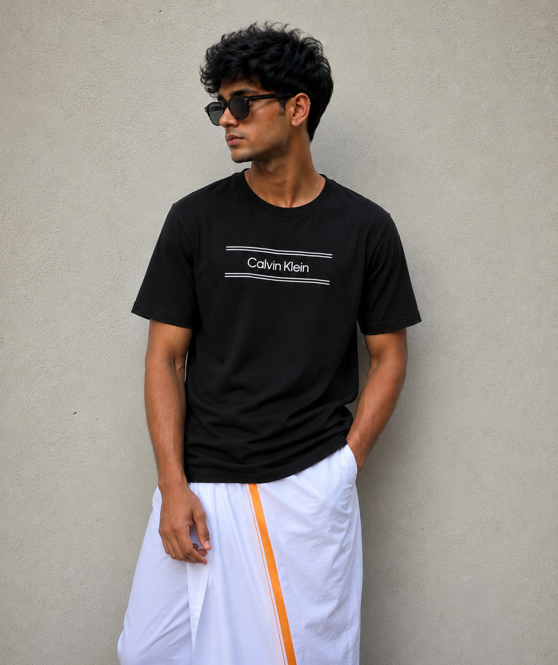 Parallel Edge Crewneck Tee