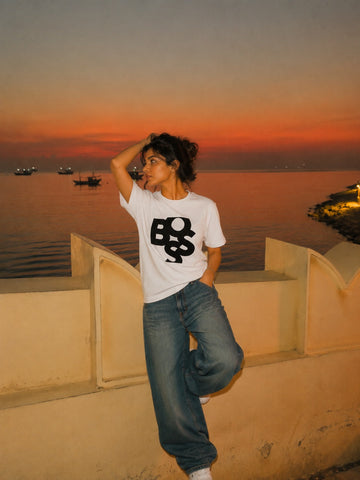 Block Typo Tee
