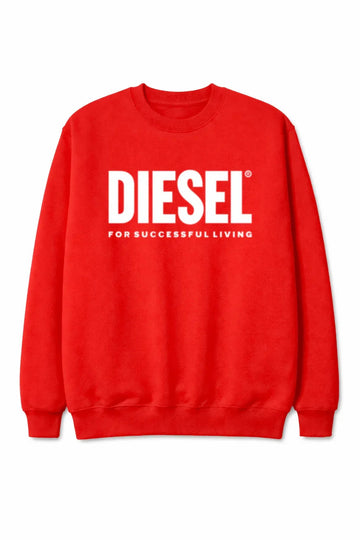 Luxurious logo lettering Red Sweatshirt