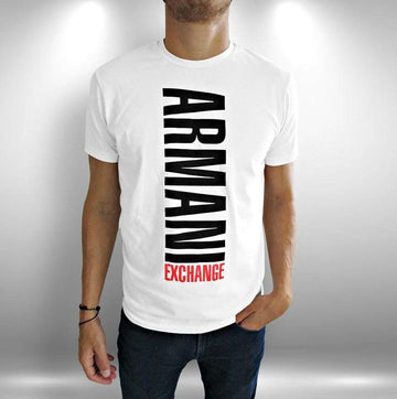 Men's Vertical Graphic Logo T-Shirt