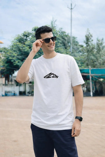 Icon-print logo Men's T-shirt