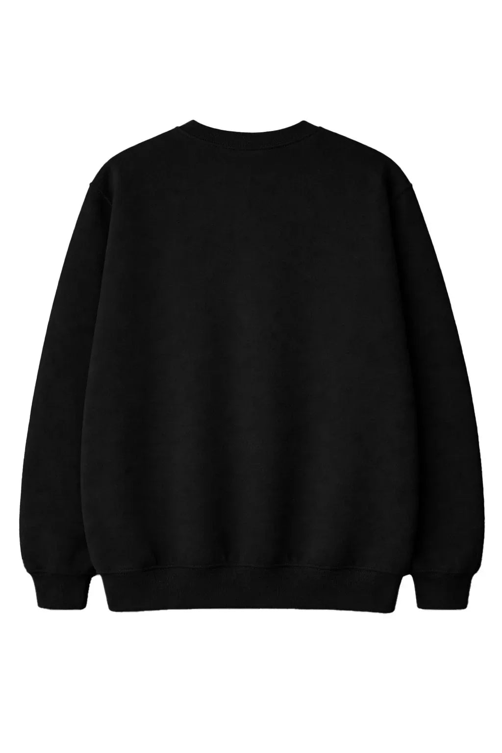 Simple Luxury logo lettering Black Sweatshirt