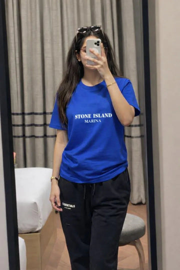 Stone PURE COTTON T-SHIRT for Women's
