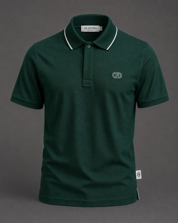 Viridian Pique Polo