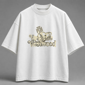 Cream-Core Outline Tee