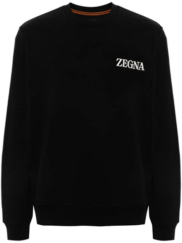 Brand logo-printed sweatshirt